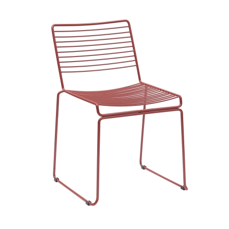 Стул обеденный Danny бордовый с подушкой