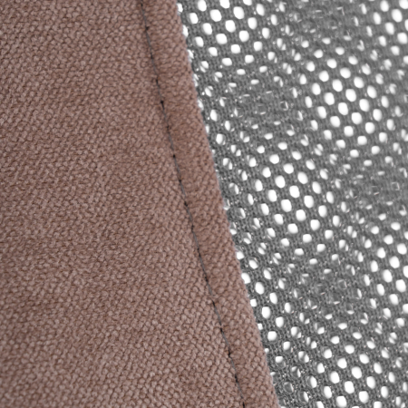 Кресло AVIATOR PLT metalBL коричневое