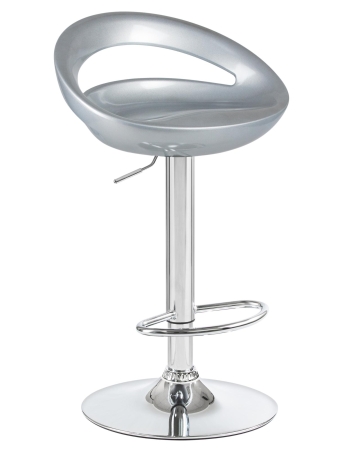Набор 2 шт Стул барный DISCO, серебряный