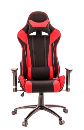 Игровое компьютерное кресло Lotus S4 ткань красный