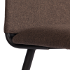 Стул обеденный La Rousse коричневая ткань