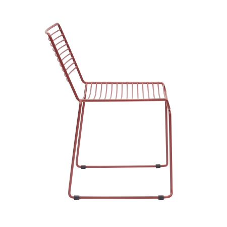 Стул обеденный Danny бордовый с подушкой