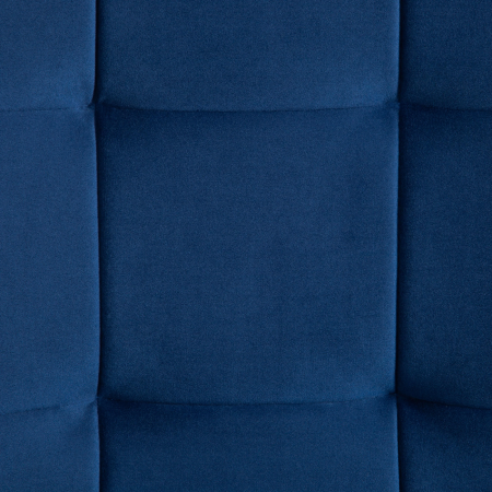 Стул обеденный Medeo синий велюр