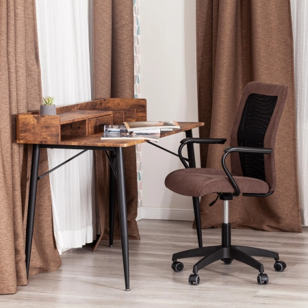 Кресло STAFF коричневый и черный