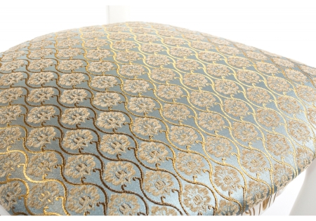 Стул деревянный Adriano 2 молочный с патиной