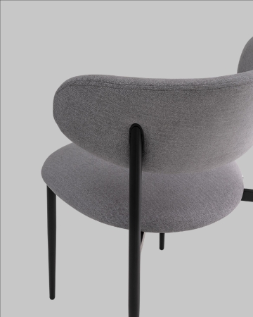 Стул Килиан велюр серый