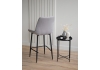 Барный стул Челси 360 светло-серый (zd 960), черный np