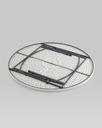 Стол круглый складной пластиковый Кейт 160 Стол круглый складной пластиковый Кейт 160