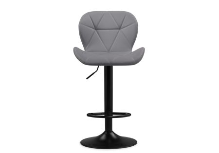 Барный стул Trio светло-серый, черный