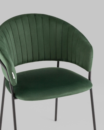 Стул Бруно ткань зеленый