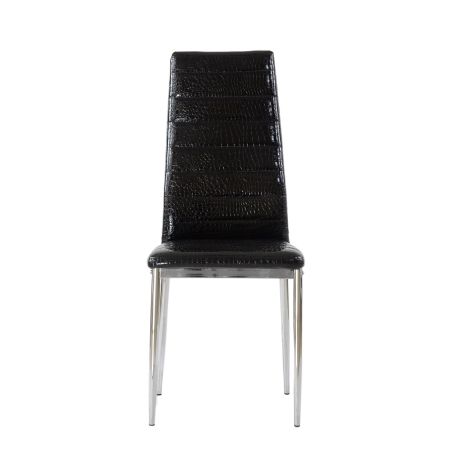 Стул S-1 черный крокодил Стул S-1 черный крокодил