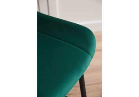 Барный стул Седа зеленый (zd 667), черный