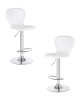 Набор 2 шт Стул барный ELISA, белый