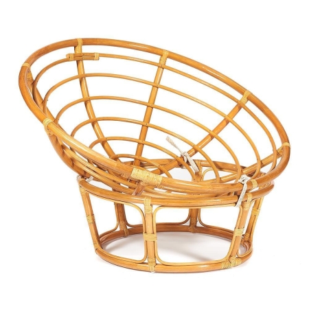 Кресло "PAPASAN" 23/01 W, с подушкой, мед, ткань старт