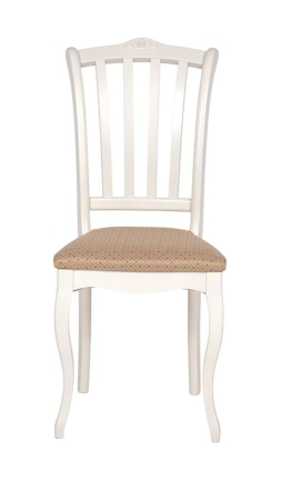 Стул Ланна тон 308 слоновая кость, ткань Орион золотой