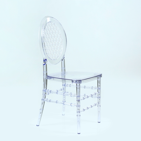 Стул N-106 Eiffel прозрачный банкетный разборный Стул N-106 Eiffel прозрачный банкетный разборный