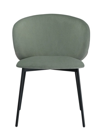 Стул для кухни SOLIS зеленый гусиная лапка BERNS 695, комплект 2шт