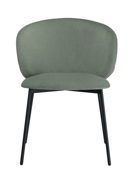 Стул для кухни SOLIS зеленый гусиная лапка BERNS 695, комплект 2шт