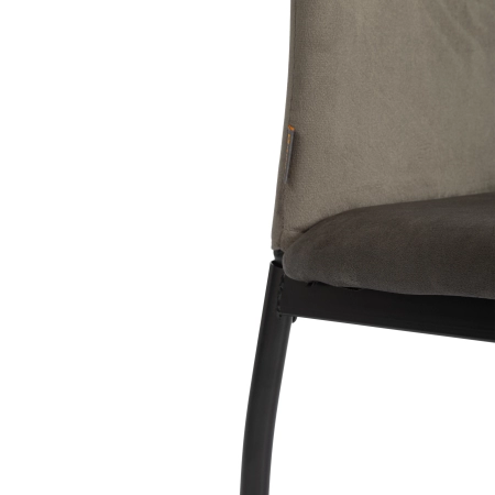 Стул CAPRI (mod. BC565-DC) серый, черный Стул CAPRI (mod. BC565-DC) серый, черный