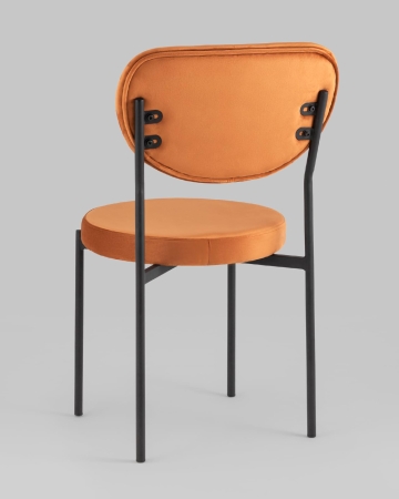 Стул Барбара велюр терракотовый