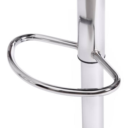 Стул барный AVIONIC (mod. KY712A) металл, экокожа, 45*53*86-107 см, бежевый, хром