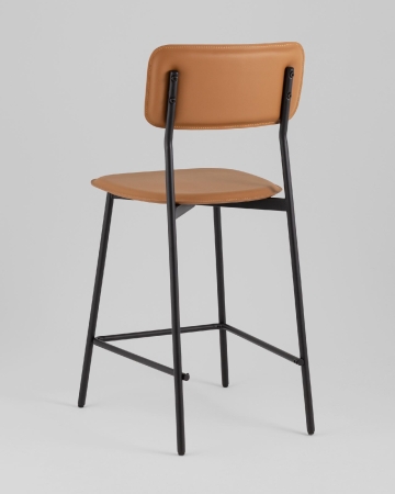 Стул полубарный Mikkie коричневый