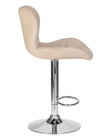 Стул барный BARNY бежевый велюр MJ9-10 Стул барный BARNY бежевый велюр MJ9-10