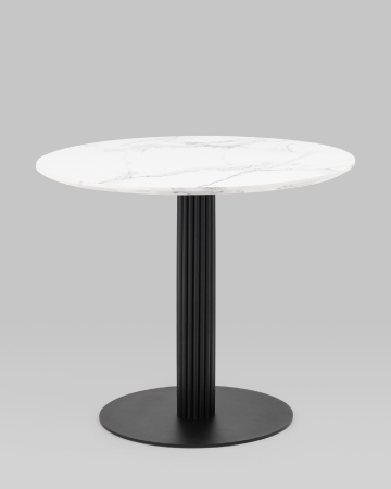 Стол обеденный Stem D90 мрамор
