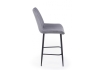 Барный стул Седа темно-серый (zd 995), черный