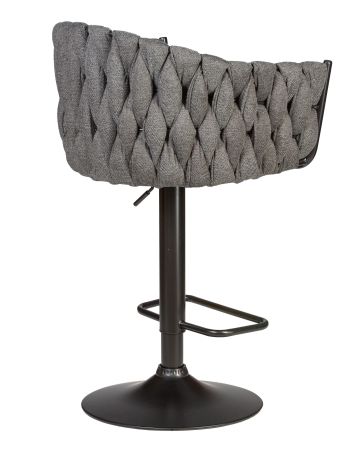 Стул барный LEON графитовая ткань LAR-275-21