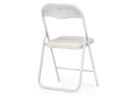 Стул Fold 1 складной бежевый, белый