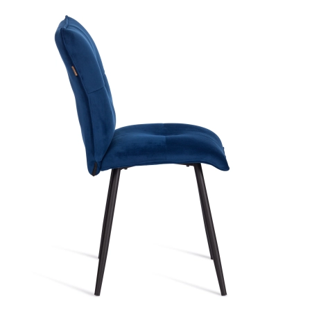 Стул обеденный Sweet синий велюр