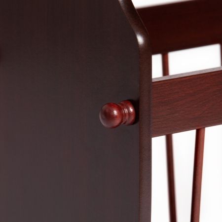 Журнальный столик с газетницей SR-0939-3 дерево, 61*33*56 см, орех (Walnut)