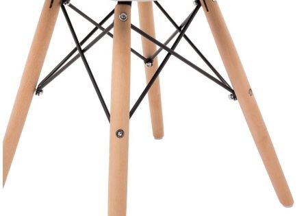 Стул деревянный PC-027 черный, белый