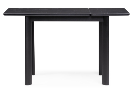 Керамический стол Кина 90(130)х65х76, черный