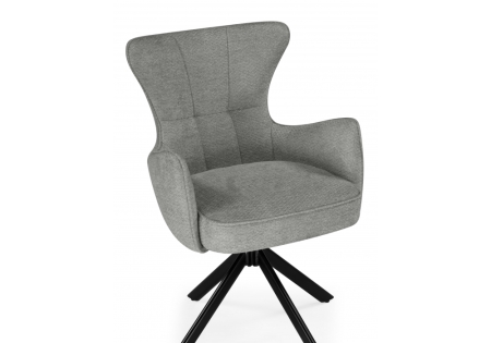 Стул на металлокаркасе Atlanta серый, черный