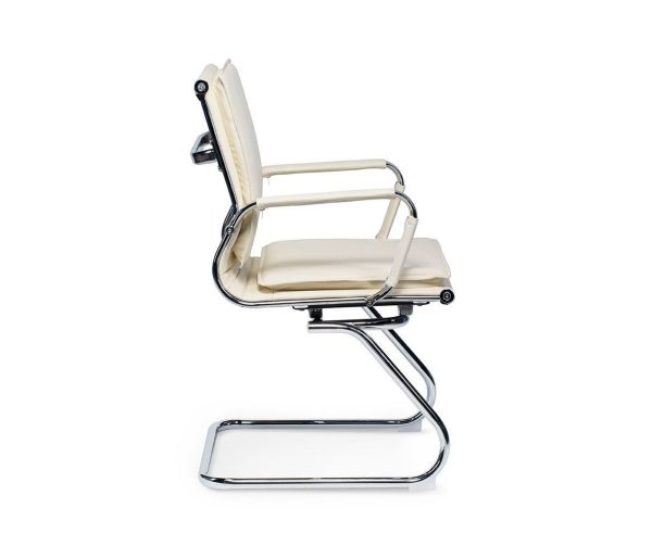 Кресло офисное Харман CF ivory слоновая кость экокожа Кресло офисное Харман CF ivory слоновая кость экокожа