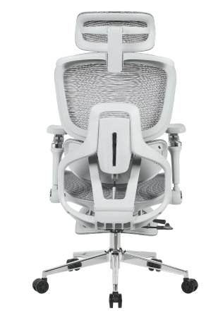 Кресло офисное TopChairs Prodigy с оттоманкой серый Кресло офисное TopChairs Prodigy с оттоманкой серый