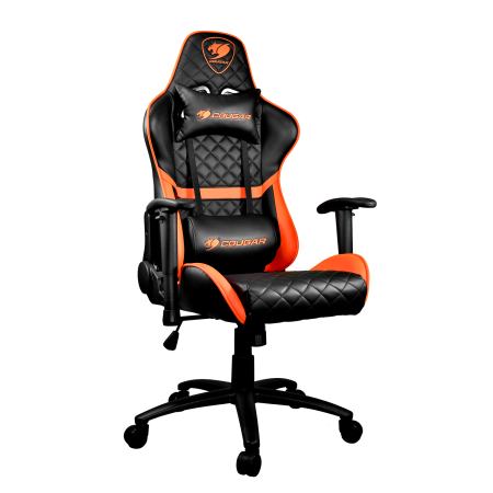 Кресло компьютерное игровое Cougar ARMOR One черный-оранжевый