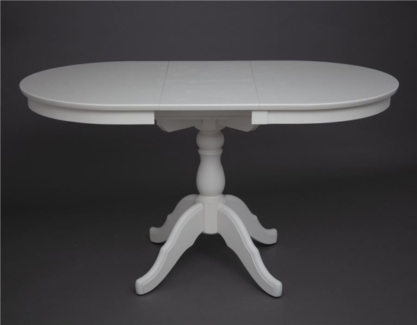 Стол обеденный Овальный-0110 слоновая кость 9001