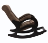 Кресло-качалка Сиетл (Модель 44) Verona коричневый, венге, без лозы