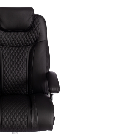 Кресло Trust (max) экокожа, черный