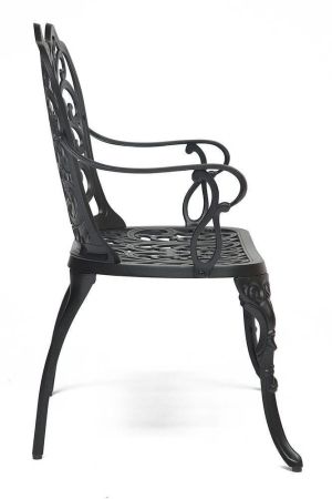 Скамья Secret De Maison Symphonie сплав металла, алюминий, 95х56х92 см, черный