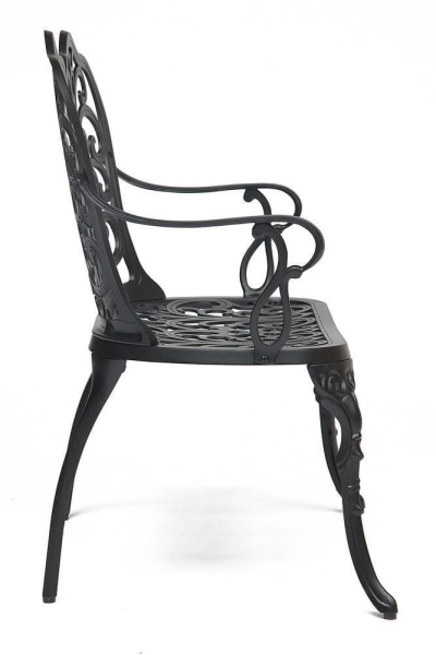 Скамья Secret De Maison Symphonie сплав металла, алюминий, 95х56х92 см, черный