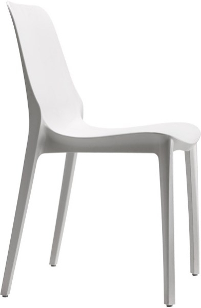 Стул пластиковый Scab Design Ginevra серый Стул пластиковый Scab Design Ginevra серый