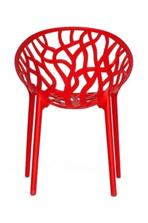Стул Secret De Maison BUSH (mod. 017) пластик, 60*58.5*80 см, красный