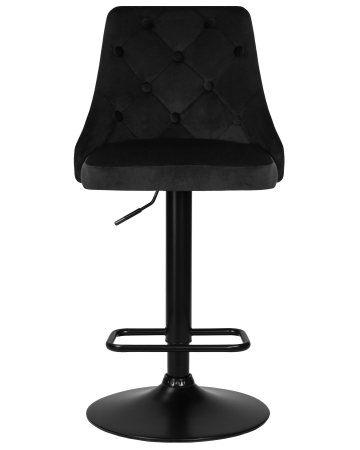 Стул барный JOSEPH черный велюр MJ9-101