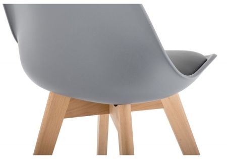 Стул деревянный Bonus темно-серый