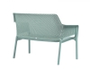 Диван пластиковый Net Bench бирюзовый