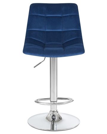 Стул барный TAILOR синий велюр MJ9-117